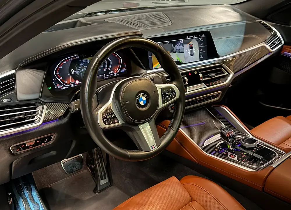 BMW X6 xDRIVE 40i M-Sport 2022 GCC FHS AGMC WARRANTY & SERVICE - Image 7