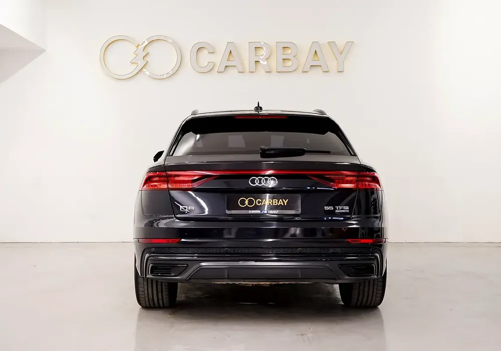 AED 2961 PM | AUDI Q8 QUATTRO 2020 S LINE | SINGLE OWNER | PRISTINE CONDITION | 1 YEAR WARRANTY| GCC - Image 6