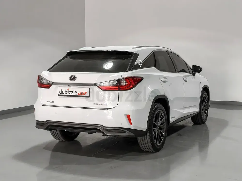 AED 2650/month | 2017 Lexus RX-Series RX 450h F Sport | GCC Specs | Ref#459458 - Image 6