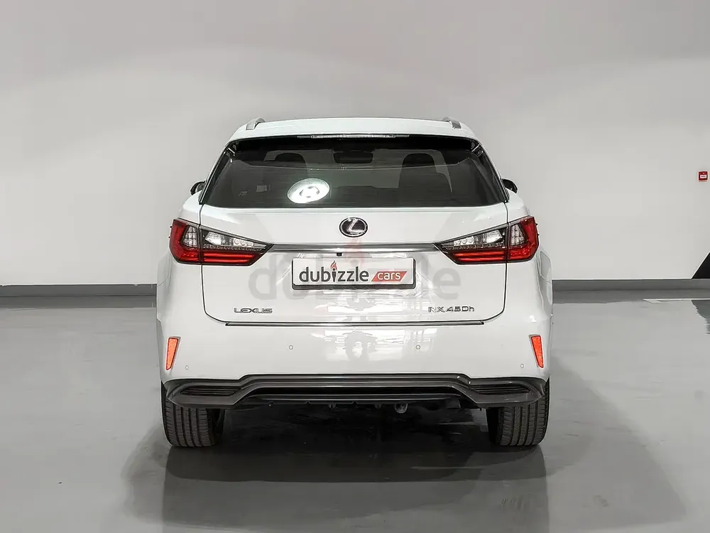 AED 2650/month | 2017 Lexus RX-Series RX 450h F Sport | GCC Specs | Ref#459458 - Image 7