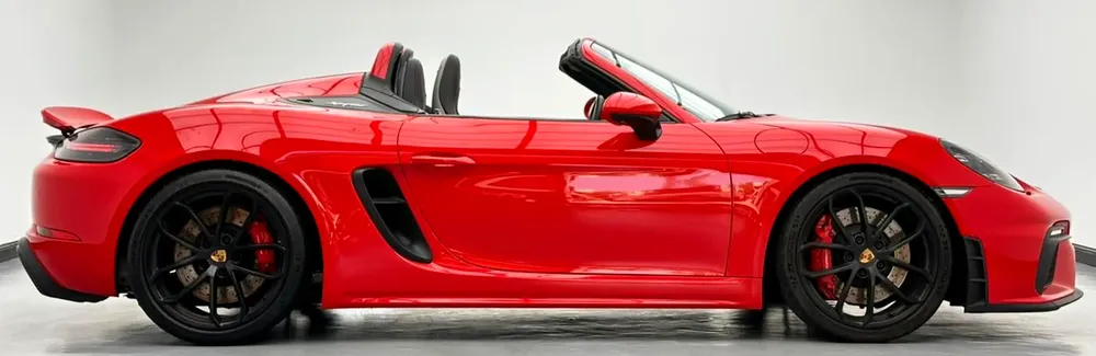 2020 Porsche 718 Spyder, 3 Years Porsche Warranty, Porsche Full Service History, GCC - Image 4