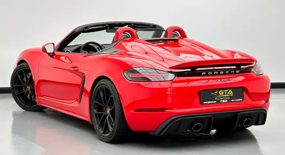 2020 Porsche 718 Spyder, 3 Years Porsche Warranty, Porsche Full Service History, GCC - Image 5
