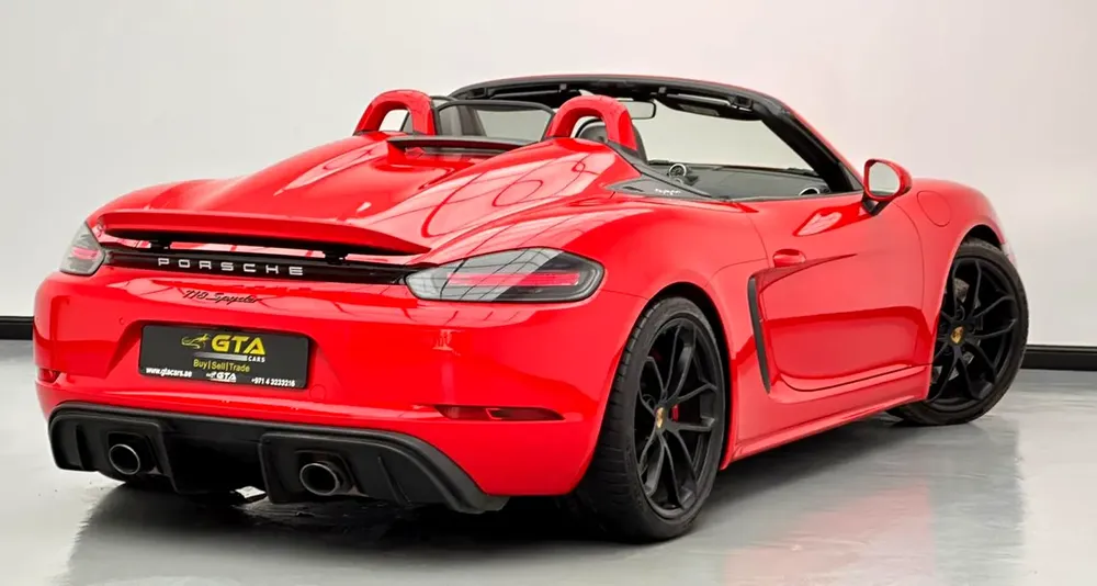 2020 Porsche 718 Spyder, 3 Years Porsche Warranty, Porsche Full Service History, GCC - Image 7