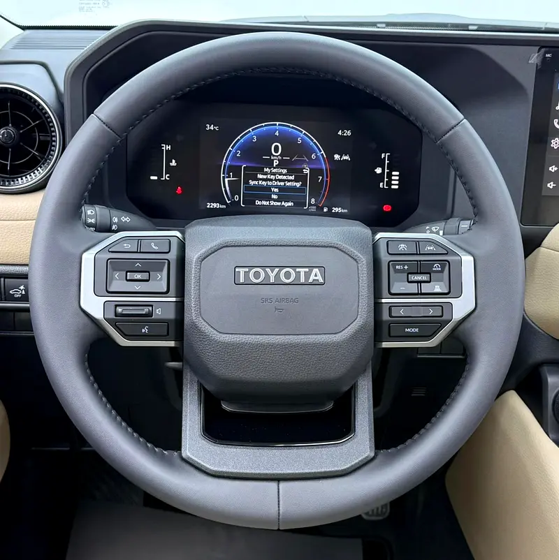 2025 Toyota Prado GXL, 2028 Toyota Warranty, Very Low Km, 7 Seater, Fully Loaded, GCC - Image 16