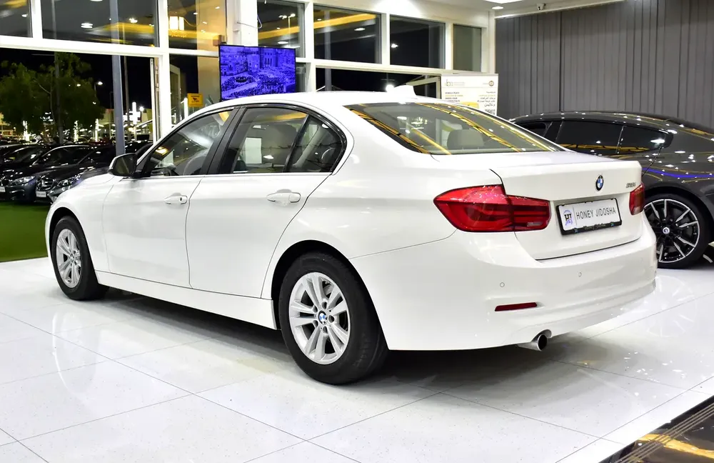 SERVICE HISTORY STICKER & DATA AVAILABLE! BMW 318i ( 2016 Model ) in White Color GCC Specs - Image 7
