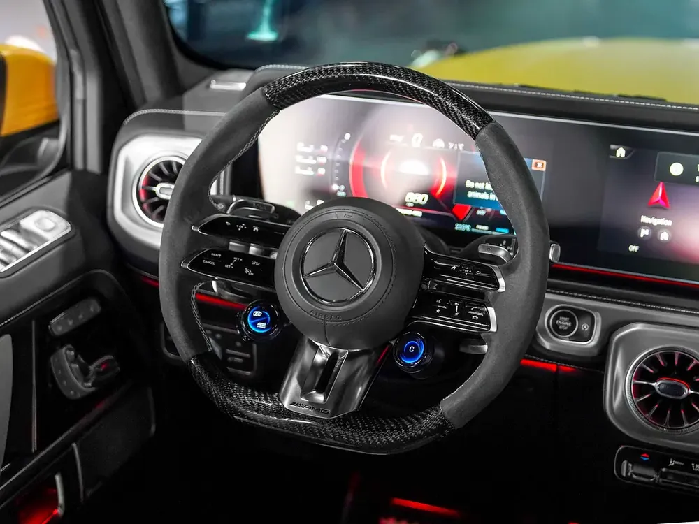G63 2025 - FACTORY WARRANTY - G MANUFAKTUR OFFICIAL-DOUBLE NIGHT PACKAGE-DIAMOND SEATS-OFFICIAL RIMS - Image 9