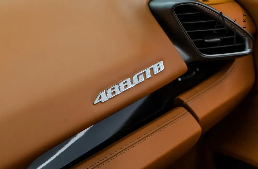 2016 Ferrari 488 GTB, Full Service History, Fully Loaded, GCC Specs - Image 7