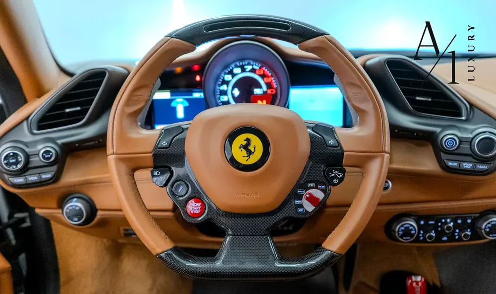 2016 Ferrari 488 GTB, Full Service History, Fully Loaded, GCC Specs - Image 8