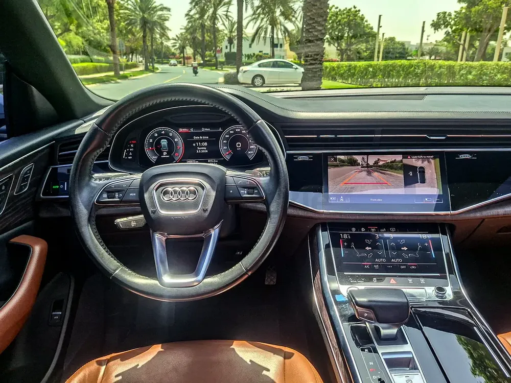 AED 1748/month | 2019 Audi Q8 55 TFSI Quattro | GCC Specs | Ref#460175 - Image 10