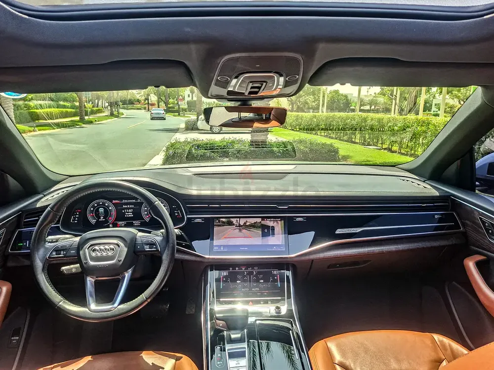 AED 1748/month | 2019 Audi Q8 55 TFSI Quattro | GCC Specs | Ref#460175 - Image 9