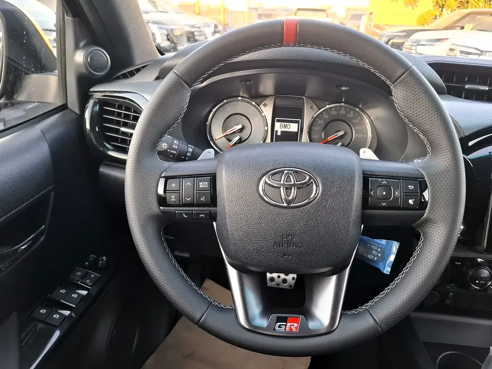 Toyota Hilux GR 4.0L 2026 AT Black Petrol Oman Spec with Compressor (Export Only) - Image 17