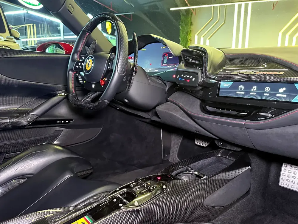 2021 SF90 STRADALE | ASSETTO FIORANO | CARBON INTERIOR AND EXTERIOR | SERVICE  WARRANTY JUN 2028 - Image 12
