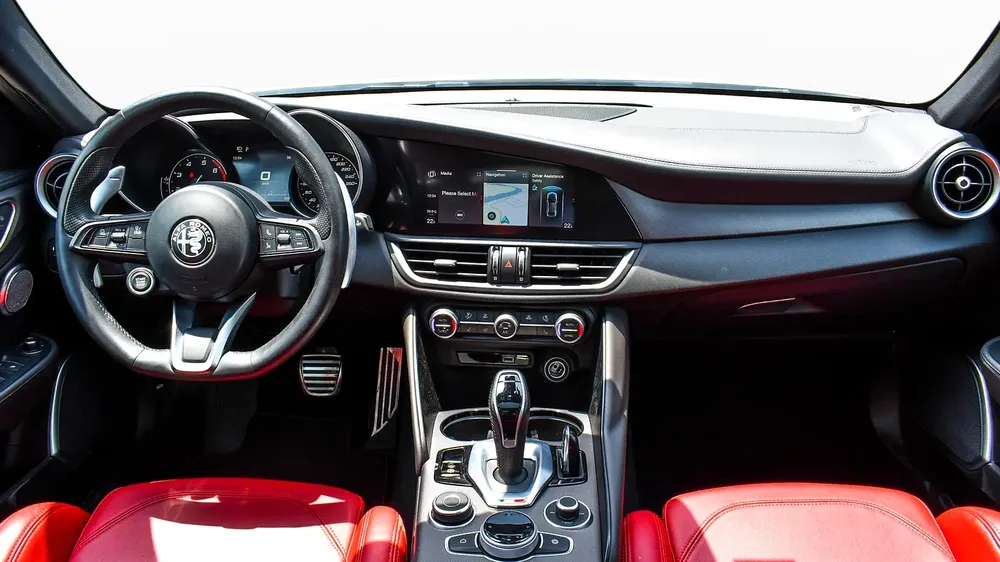 0% DP | AED 2,112/Month | As New! | Alfa Romeo | Giulia Veloce | 2023 | Gargash Warranty and Service - Image 11