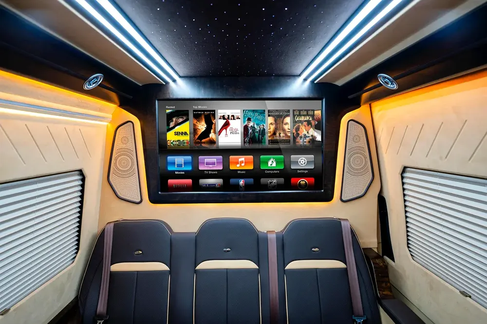 2024 VVIP MERCEDES SPRINTER with Bathroom, Additional AC and Air Suspension- 2 Years Warranty VLINE - Image 10