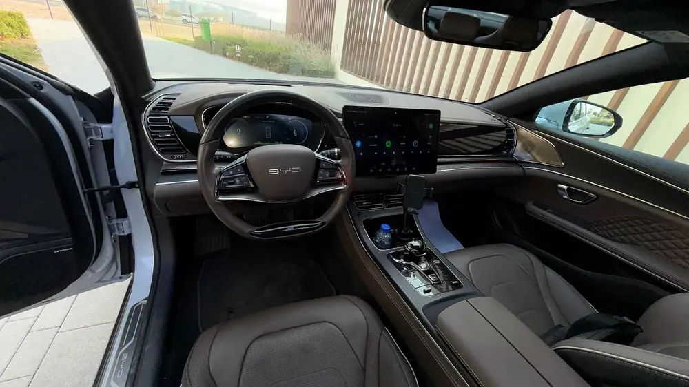 BYD Han 2025 Electric GCC  – Excellent Condition | Al-Futtaim Warranty | 550 km Range - Image 7