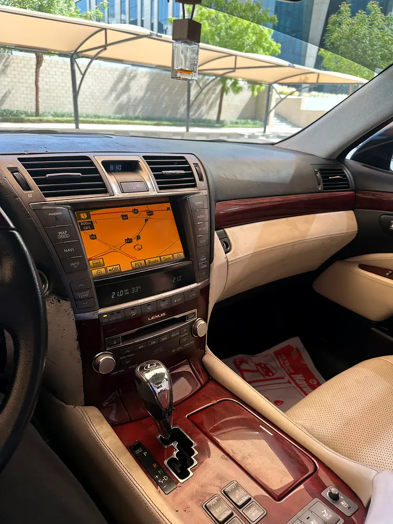 Lexus LS 460, 2012, Japanese Specs - Image 6