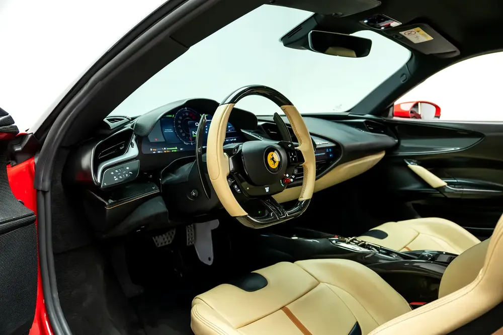 FERRARI AL TAYER WARRANTY + SERVICE CONTRACT - 2022 FERRARI SF90 STRADALE ASSETTO FIORANO - CARBON F - Image 9