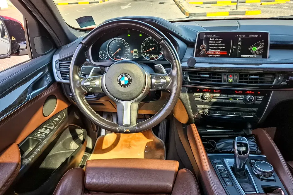 AED 1349/month | 2016 BMW X6 Xdrive35i | GCC Specs | Ref#397302 - Image 10