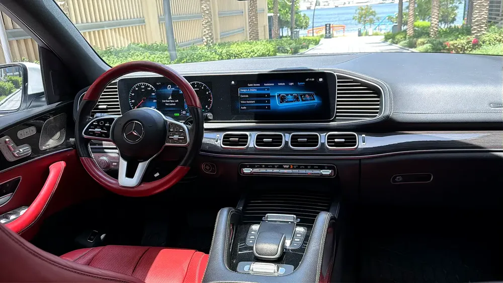 2022 MERCEDES-BENZ GLS 450 MAYBACH KIT | WHITE EXTERIOR | RED INTERIOR | AED 189,000 - Image 10