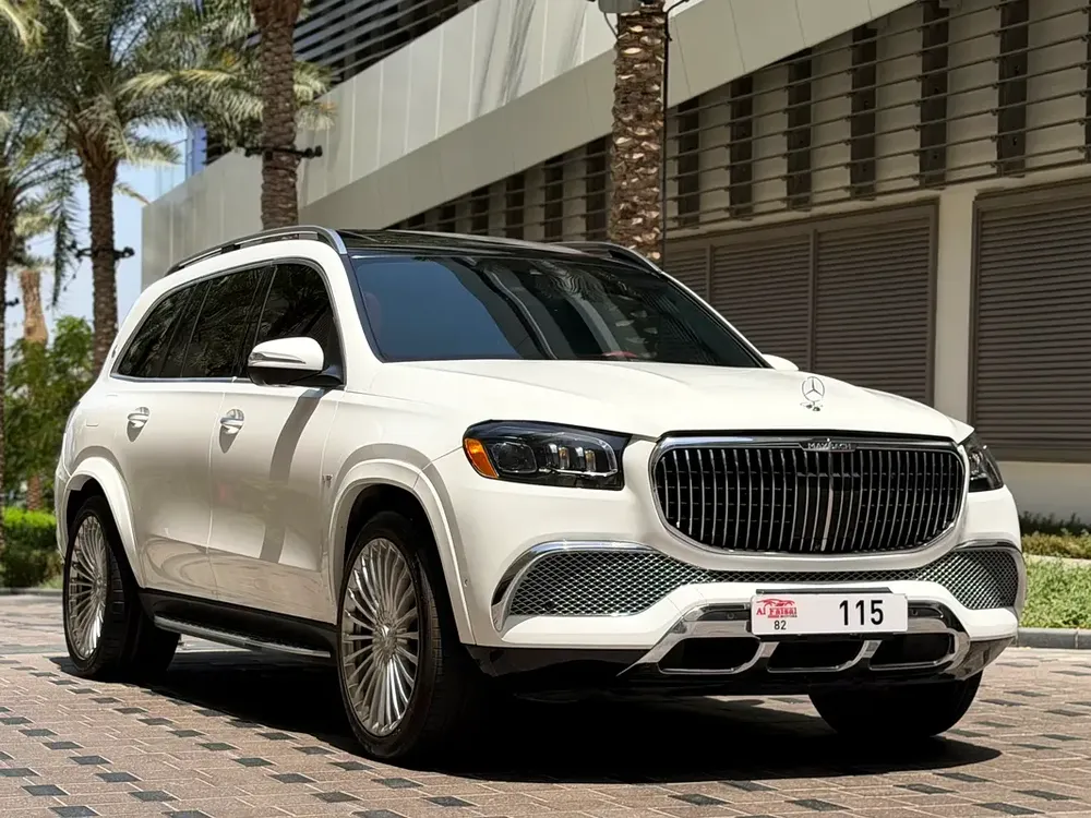 2022 MERCEDES-BENZ GLS 450 MAYBACH KIT | WHITE EXTERIOR | RED INTERIOR | AED 189,000 - Image 4