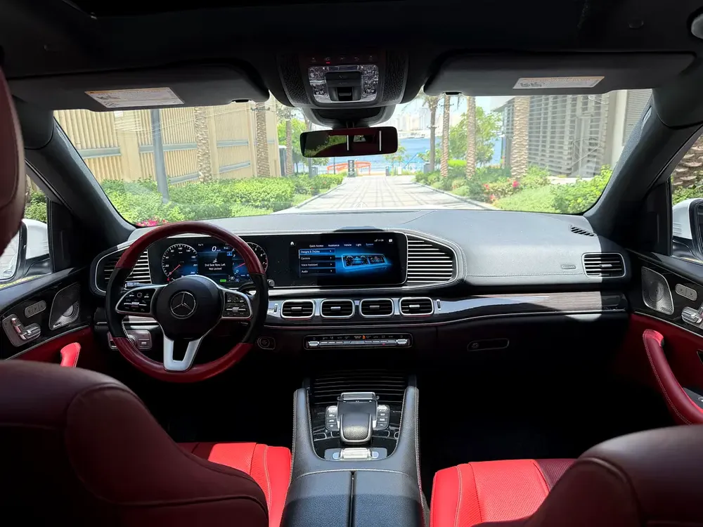 2022 MERCEDES-BENZ GLS 450 MAYBACH KIT | WHITE EXTERIOR | RED INTERIOR | AED 189,000 - Image 9