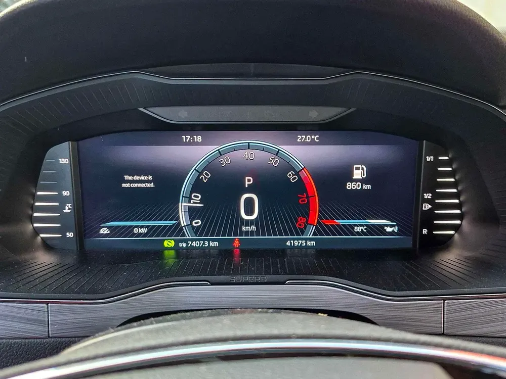 AED 1140/month | 2022 Skoda Superb  | GCC Specs | Ref#418919 - Image 13