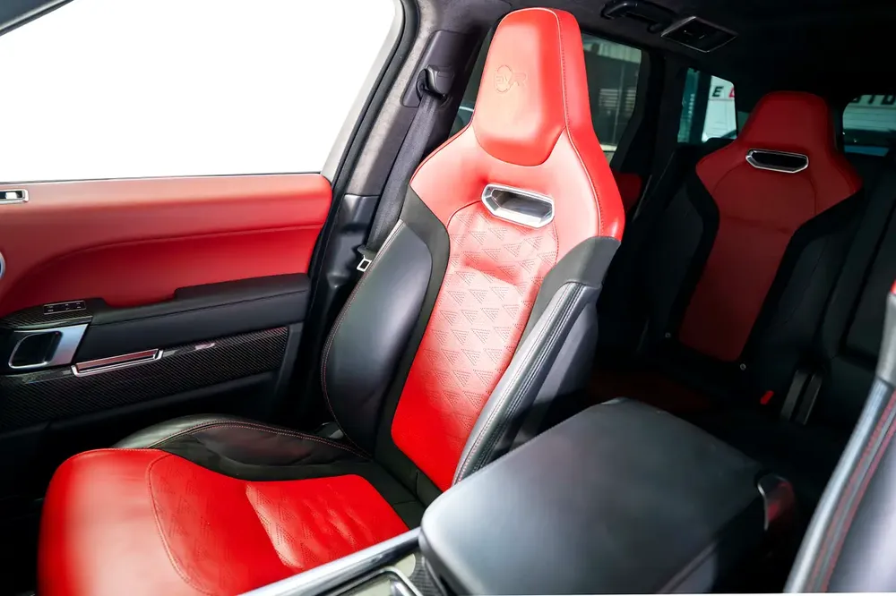 Range Rover Sport SVR Ultimate Edition-Bespoke Color-Black/Red Interior-Black Pack-Exclusive SUV - Image 11