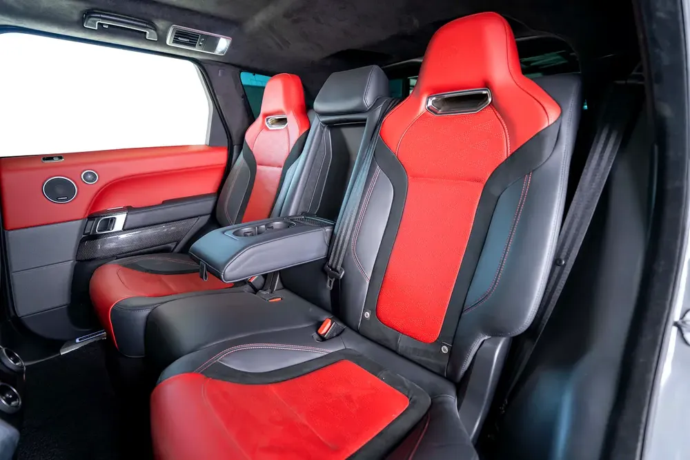 Range Rover Sport SVR Ultimate Edition-Bespoke Color-Black/Red Interior-Black Pack-Exclusive SUV - Image 16