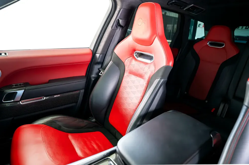 Range Rover Sport SVR Ultimate Edition-Bespoke Color-Black/Red Interior-Black Pack-Exclusive SUV - Image 18