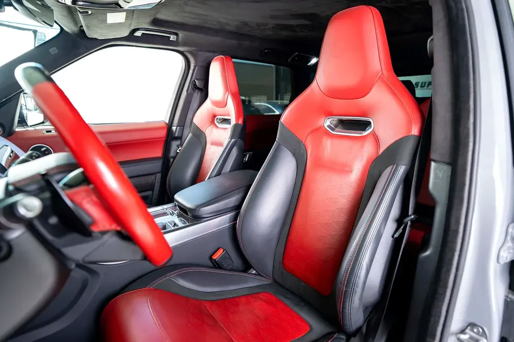 Range Rover Sport SVR Ultimate Edition-Bespoke Color-Black/Red Interior-Black Pack-Exclusive SUV - Image 19