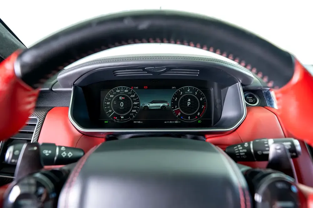 Range Rover Sport SVR Ultimate Edition-Bespoke Color-Black/Red Interior-Black Pack-Exclusive SUV - Image 20