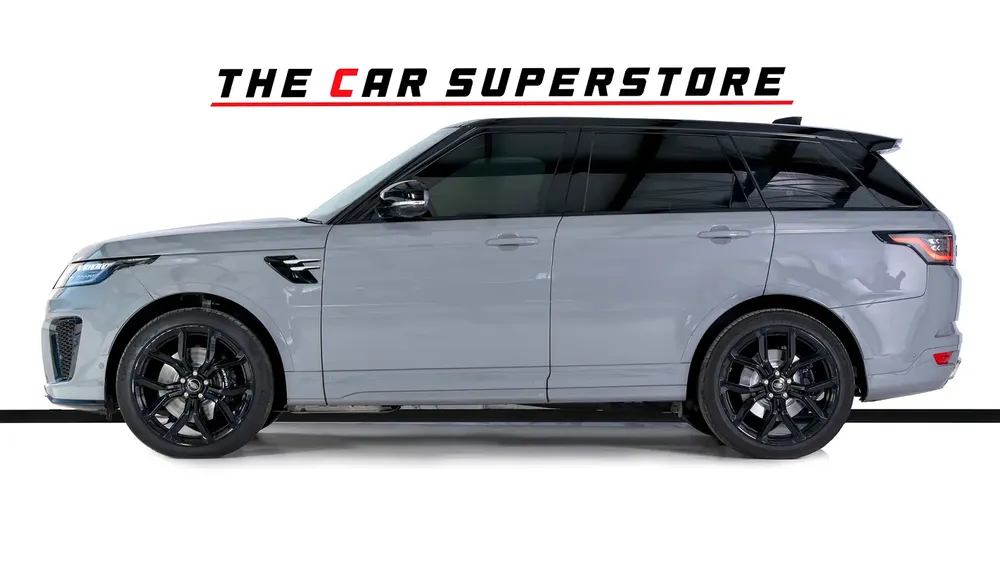 Range Rover Sport SVR Ultimate Edition-Bespoke Color-Black/Red Interior-Black Pack-Exclusive SUV - Image 5