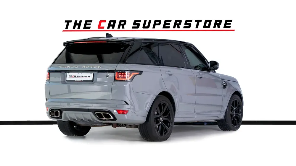 Range Rover Sport SVR Ultimate Edition-Bespoke Color-Black/Red Interior-Black Pack-Exclusive SUV - Image 8