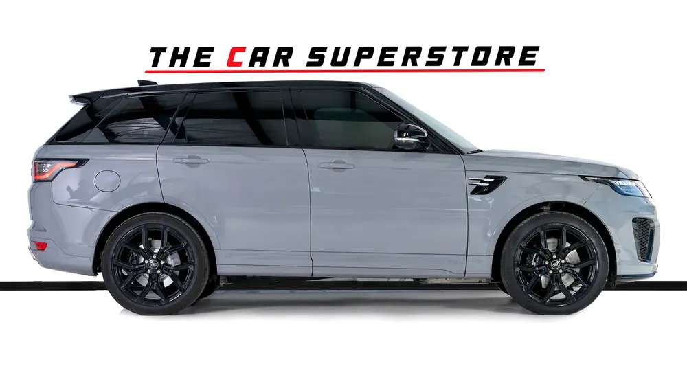 Range Rover Sport SVR Ultimate Edition-Bespoke Color-Black/Red Interior-Black Pack-Exclusive SUV - Image 9
