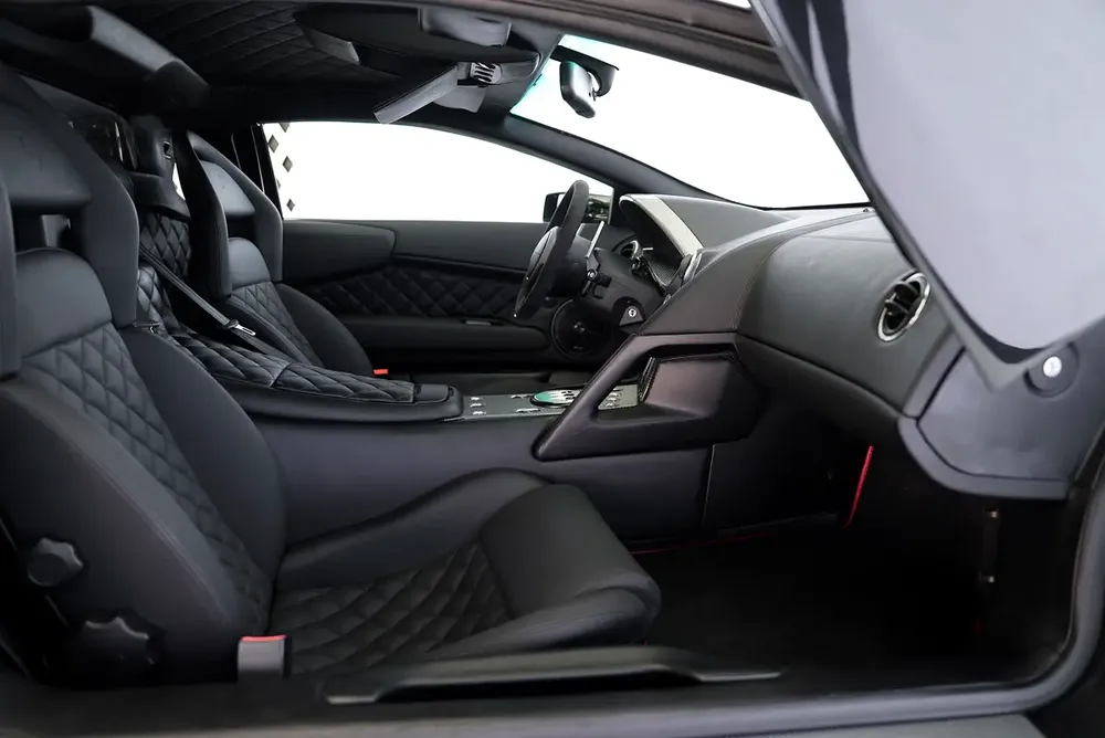 MURCIELAGO LP640 | DIAMOND STITCHED INTERIOR | BLACK/BLACK - Image 11