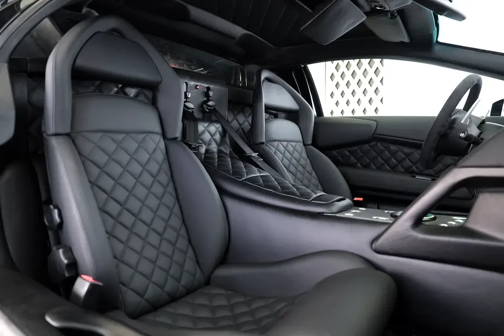 MURCIELAGO LP640 | DIAMOND STITCHED INTERIOR | BLACK/BLACK - Image 14