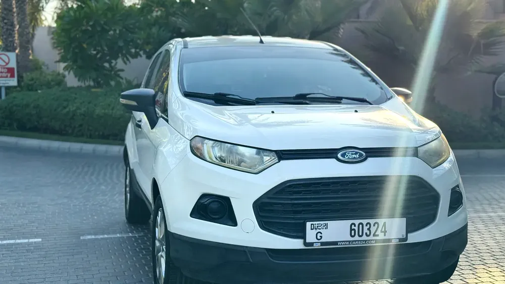 Ford Ecosport White 2015 Lady Driven Low Mileage 2015 In Excellent Condition - Image 10