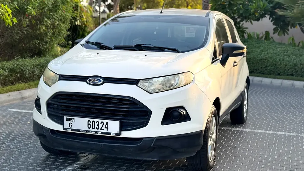 Ford Ecosport White 2015 Lady Driven Low Mileage 2015 In Excellent Condition - Image 7