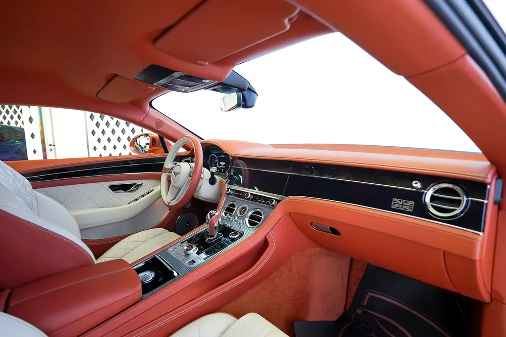 GT FIRST EDITION W12 | TWO TONE INTERIOR | ORANGE EXTERIOR | GCC - Image 13