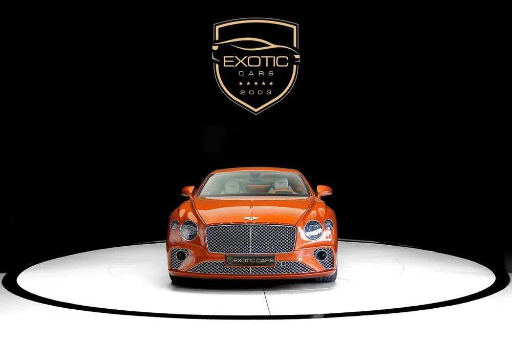 GT FIRST EDITION W12 | TWO TONE INTERIOR | ORANGE EXTERIOR | GCC - Image 5