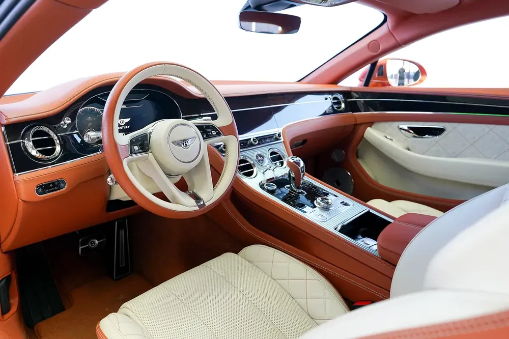 GT FIRST EDITION W12 | TWO TONE INTERIOR | ORANGE EXTERIOR | GCC - Image 7