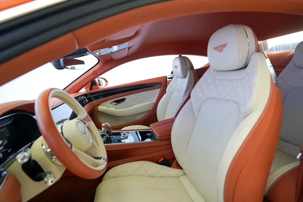 GT FIRST EDITION W12 | TWO TONE INTERIOR | ORANGE EXTERIOR | GCC - Image 9