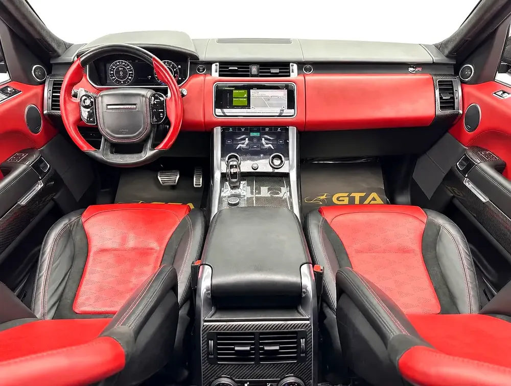 2019 Range Rover Sport SVR Carbon Edition, 1 Year Warranty Unlimited Km, Full Service History, GCC - Image 10