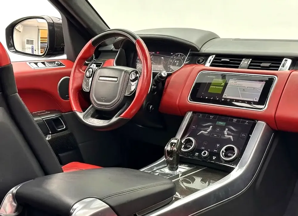 2019 Range Rover Sport SVR Carbon Edition, 1 Year Warranty Unlimited Km, Full Service History, GCC - Image 11
