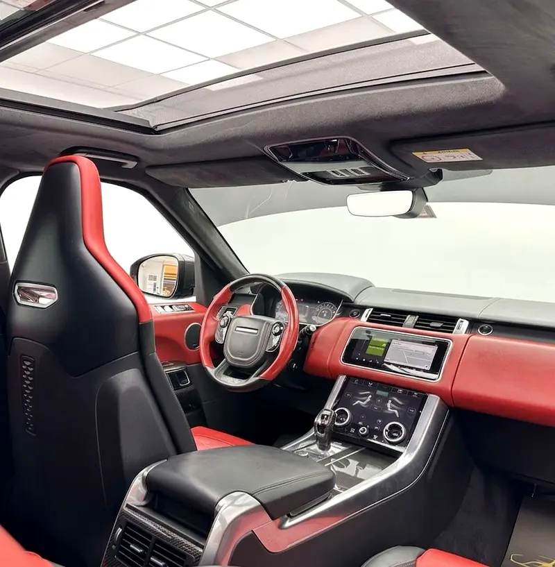 2019 Range Rover Sport SVR Carbon Edition, 1 Year Warranty Unlimited Km, Full Service History, GCC - Image 13