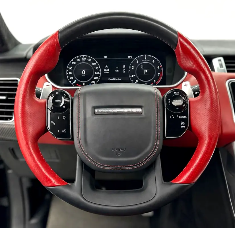 2019 Range Rover Sport SVR Carbon Edition, 1 Year Warranty Unlimited Km, Full Service History, GCC - Image 7