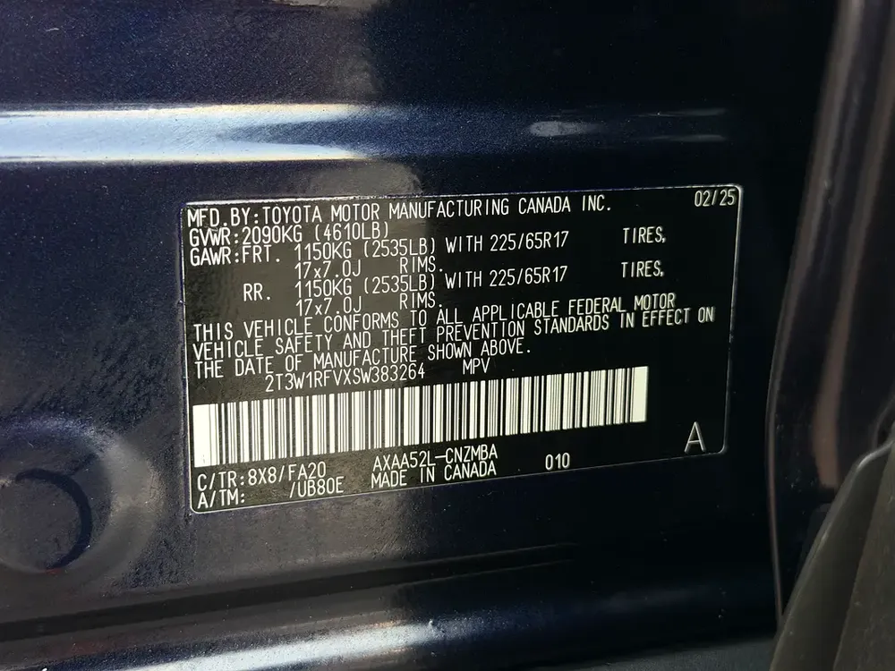 2025 TOYOTA RAV4 XLE XP FULL OPTIONS IMPORTED FROM USA - Image 9