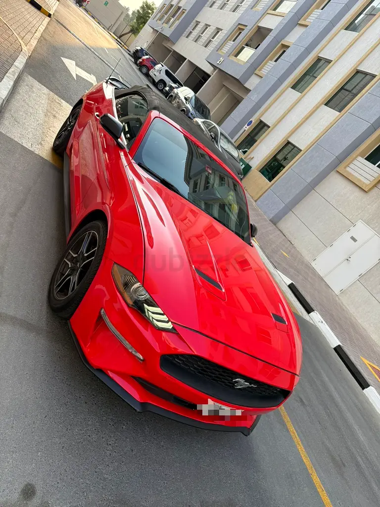 Ford Mustang Convertible 2018 eco boost  2L Turbo - Image 4