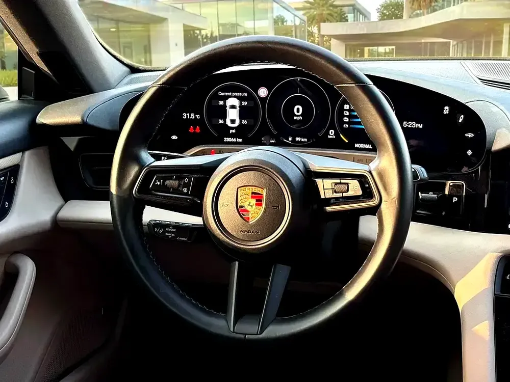 AED 3,030 P.M | 0% DOWN PAYMENT | PORSCHE TAYCAN | EV | 2022 - Image 16