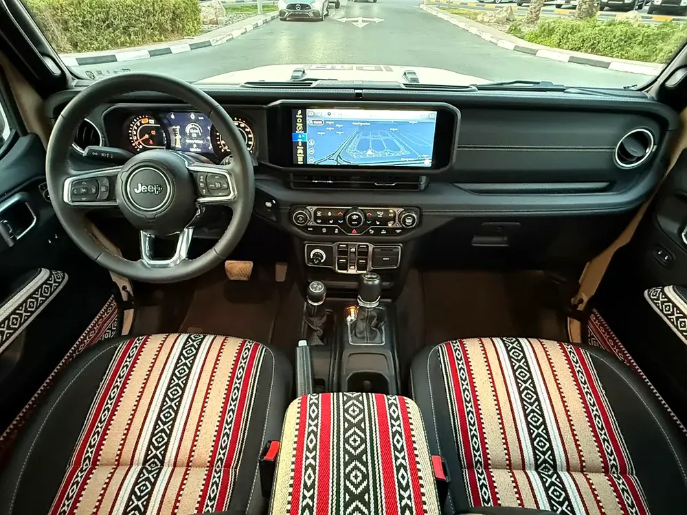 Jeep Wrangler SAHARA UAE NATIONAL DAY 2024 - Image 15